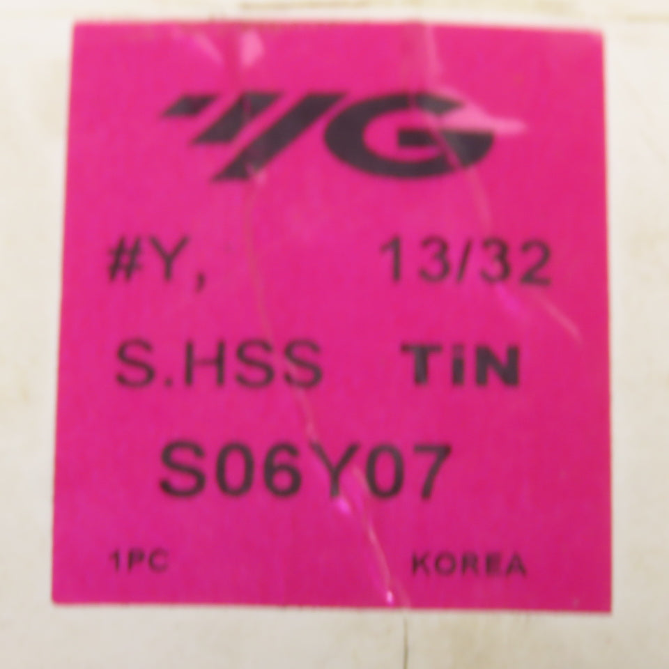 YG-1 S06Y07 Indexable Spade Drill Insert 13/32 Series #Y S.HSS TiN"