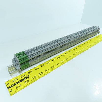 Entrelec MA2.5/5 Terminal Wiring Strip On DIN Rail Lot Of 102 Blocks