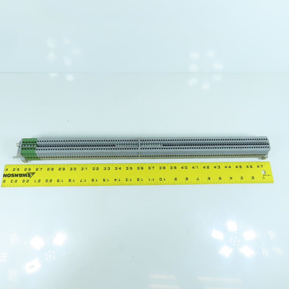 Entrelec MA2.5/5 Terminal Wiring Strip On DIN Rail Lot Of 102 Blocks