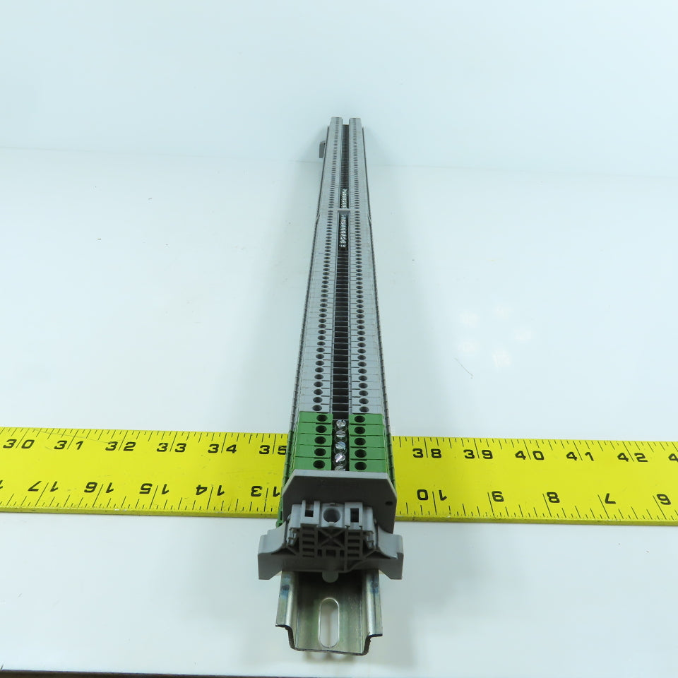 Entrelec MA2.5/5 Terminal Wiring Strip On DIN Rail Lot Of 102 Blocks