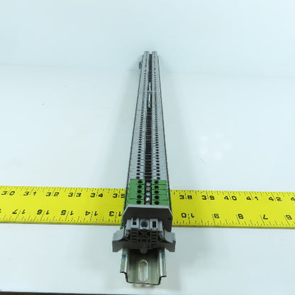 Entrelec MA2.5/5 Terminal Wiring Strip On DIN Rail Lot Of 102 Blocks