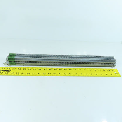 Entrelec MA2.5/5 Terminal Wiring Strip On DIN Rail Lot Of 102 Blocks