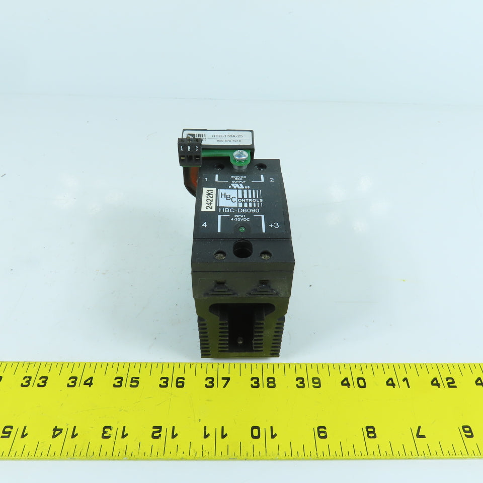 HBC HBC-690CHDA 40 Amp Solid State Relay Power Controller HBC-138A-25 Transducer