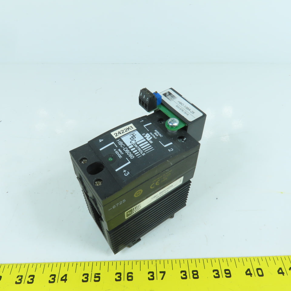HBC HBC-690CHDA 40 Amp Solid State Relay Power Controller HBC-138A-25 Transducer