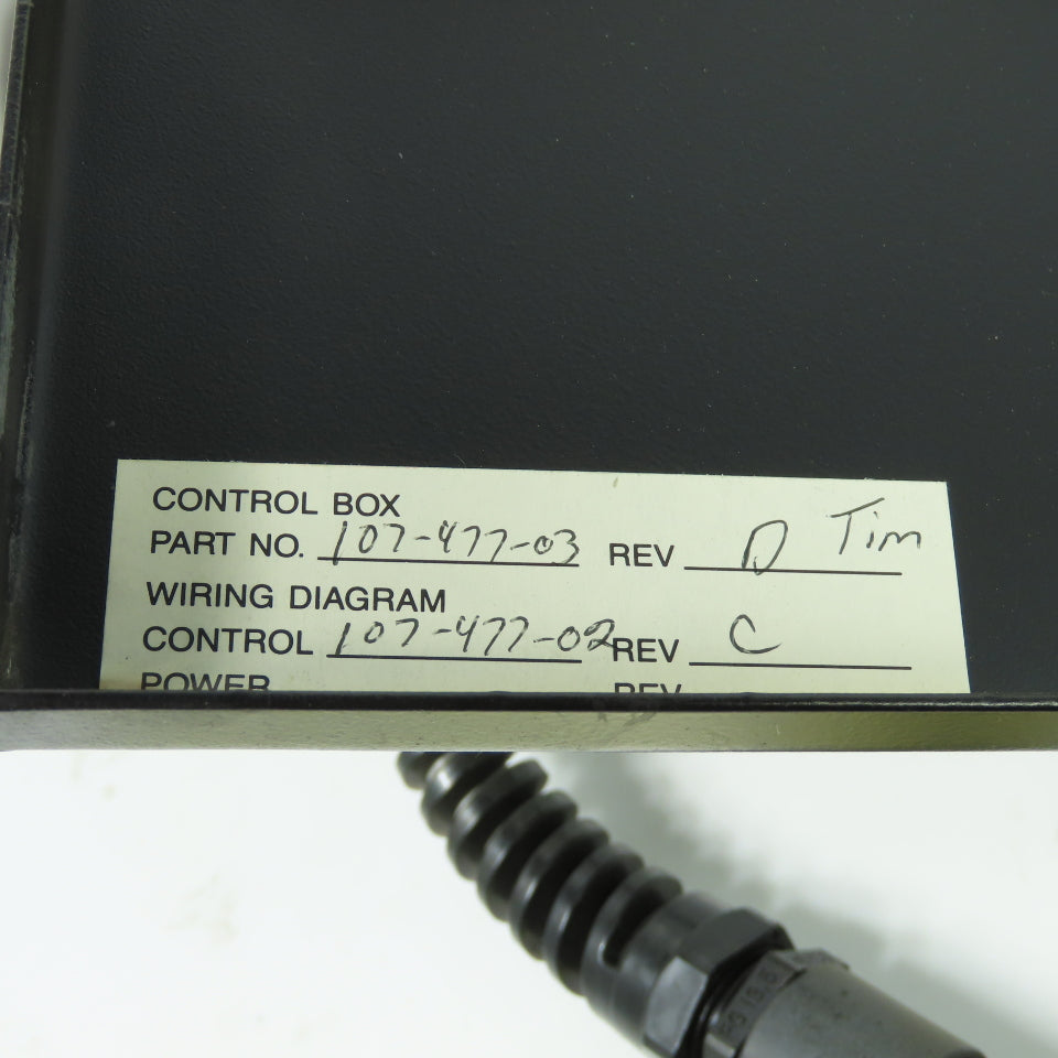 Conair Franklin Selectronic 4+ Vacuum Loader Control 115VAC 107-477-03