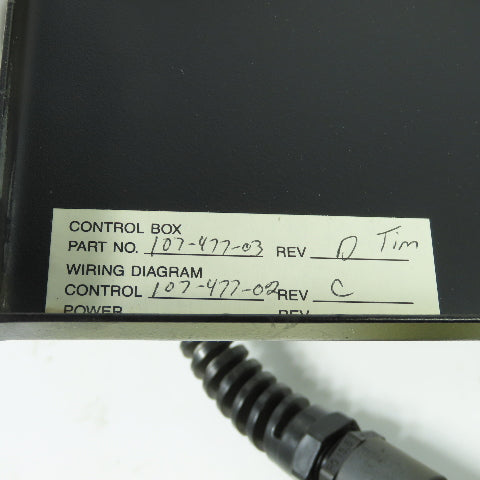 Conair Franklin Selectronic 4+ Vacuum Loader Control 115VAC 107-477-03