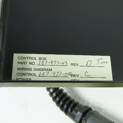 Conair Franklin Selectronic 4+ Vacuum Loader Control 115VAC 107-477-03