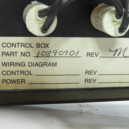 Conair Franklin 108-909-01 Ratio Mixing Valve Control Box Panel Rev M