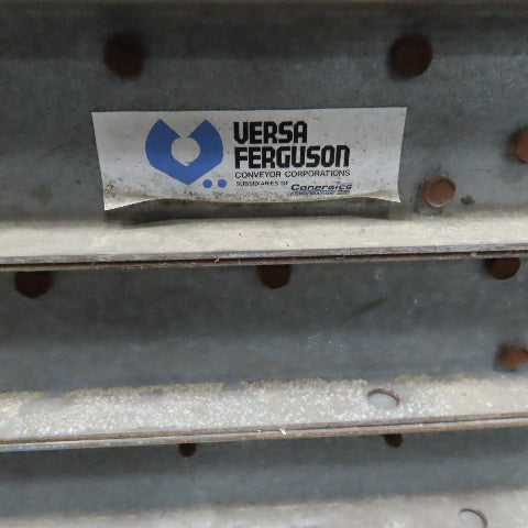 Versa Ferguson Skate Wheel Gravity Roller Conveyor 10" BF 10' Sections Lot Of 7