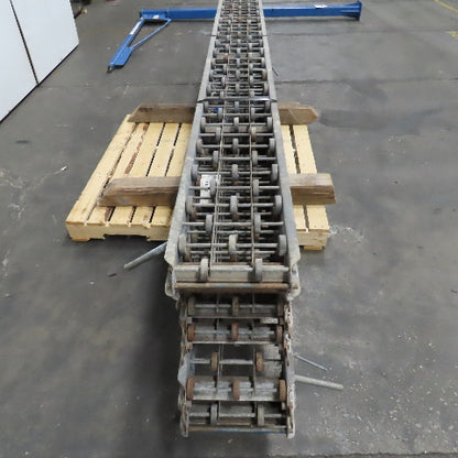 Versa Ferguson Skate Wheel Gravity Roller Conveyor 10" BF 10' Sections Lot Of 7