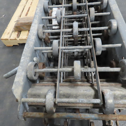 Versa Ferguson Skate Wheel Gravity Roller Conveyor 10" BF 10' Sections Lot Of 7