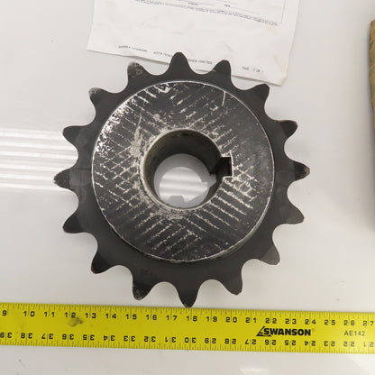 Martin 160C16 16 Tooth MTO Roller Chain Sprocket 11.250" OD 2.90" Bore