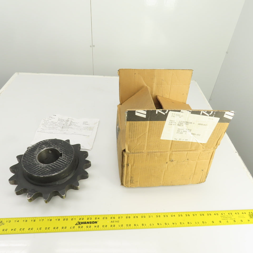 Martin 160C16 16 Tooth MTO Roller Chain Sprocket 11.250" OD 2.90" Bore