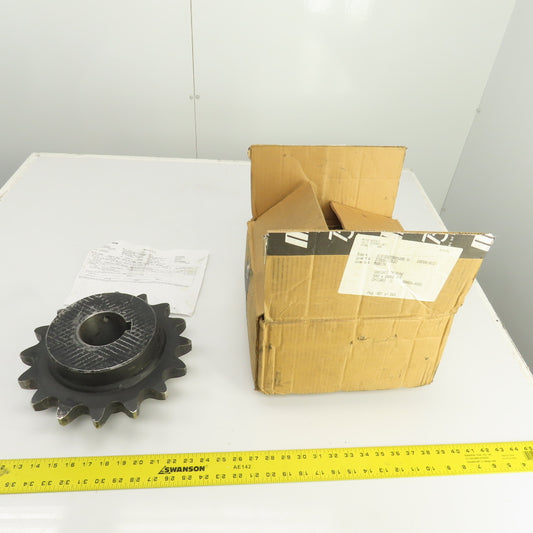 Martin 160C16 16 Tooth MTO Roller Chain Sprocket 11.250" OD 2.90" Bore