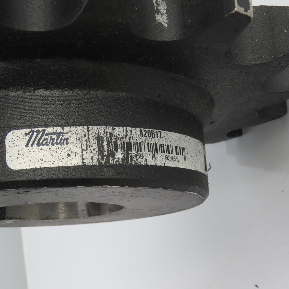 Martin 120B17 17 Tooth #120 Roller Chain Sprocket 2-3/8" Bore 8.1633" Pitch Dia.
