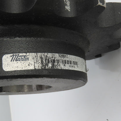 Martin 120B17 17 Tooth #120 Roller Chain Sprocket 2-3/8" Bore 8.1633" Pitch Dia.