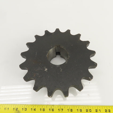 Martin 120B17 17 Tooth #120 Roller Chain Sprocket 2-3/8" Bore 8.1633" Pitch Dia.