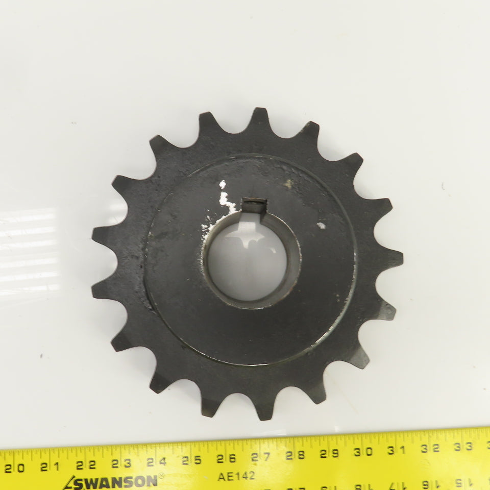 Martin 120B17 17 Tooth #120 Roller Chain Sprocket 2-3/8" Bore 8.1633" Pitch Dia.