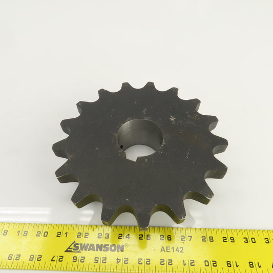 Martin 120B17 17 Tooth #120 Roller Chain Sprocket 2-3/8" Bore 8.1633" Pitch Dia.