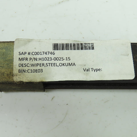 Okuma C 00174746 Steel Wiper Set 12-1/2" OAL
