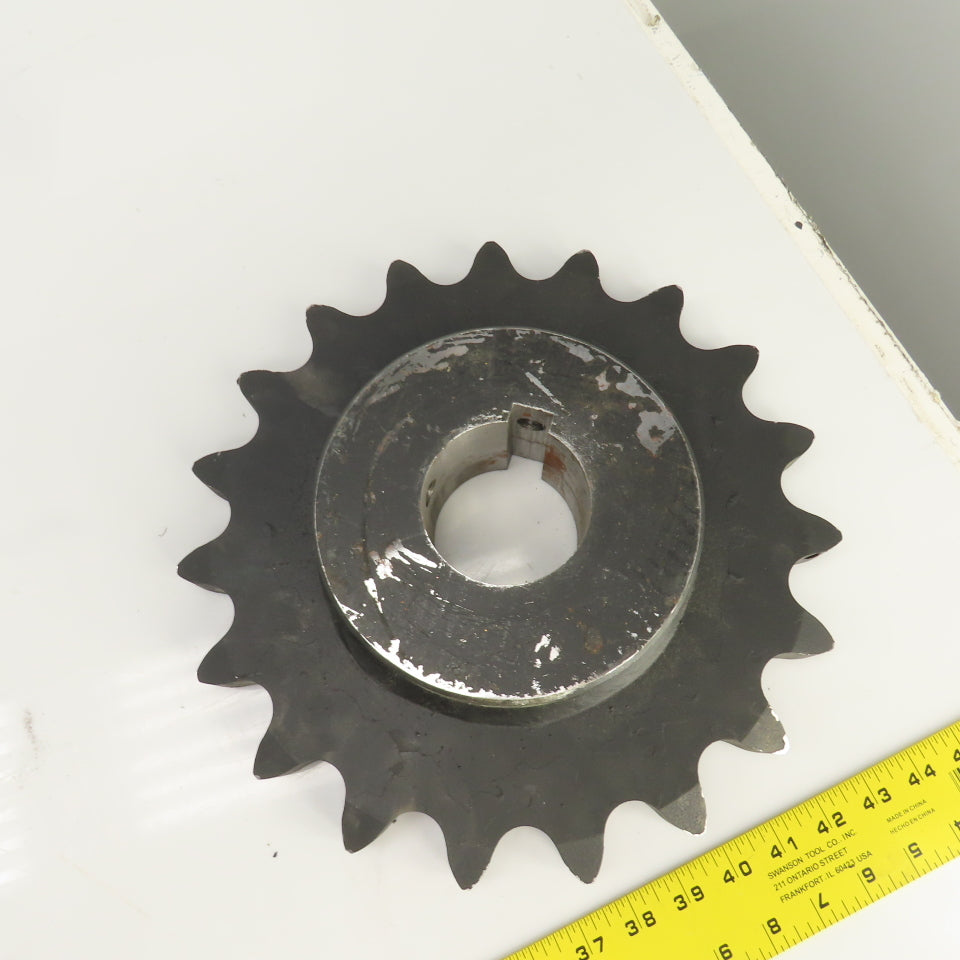 Martin 160B19 19 Tooth #160 Roller Chain Sprocket 3" Bore 12.1511" Pitch Dia.