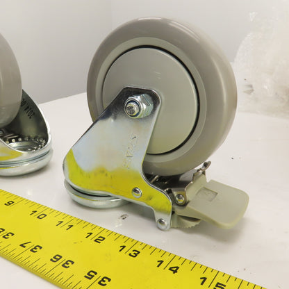 Shepherd Y480XH1/W400U 4x1 Thermoplastic Urethane Swivel Casters No Stem Lot/20