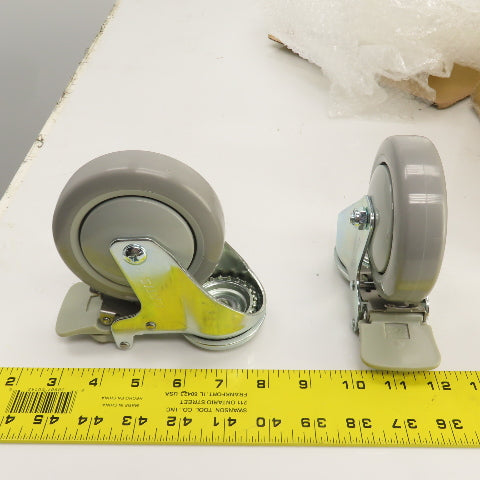 Shepherd Y480XH1/W400U 4x1 Thermoplastic Urethane Swivel Casters No Stem Lot/20