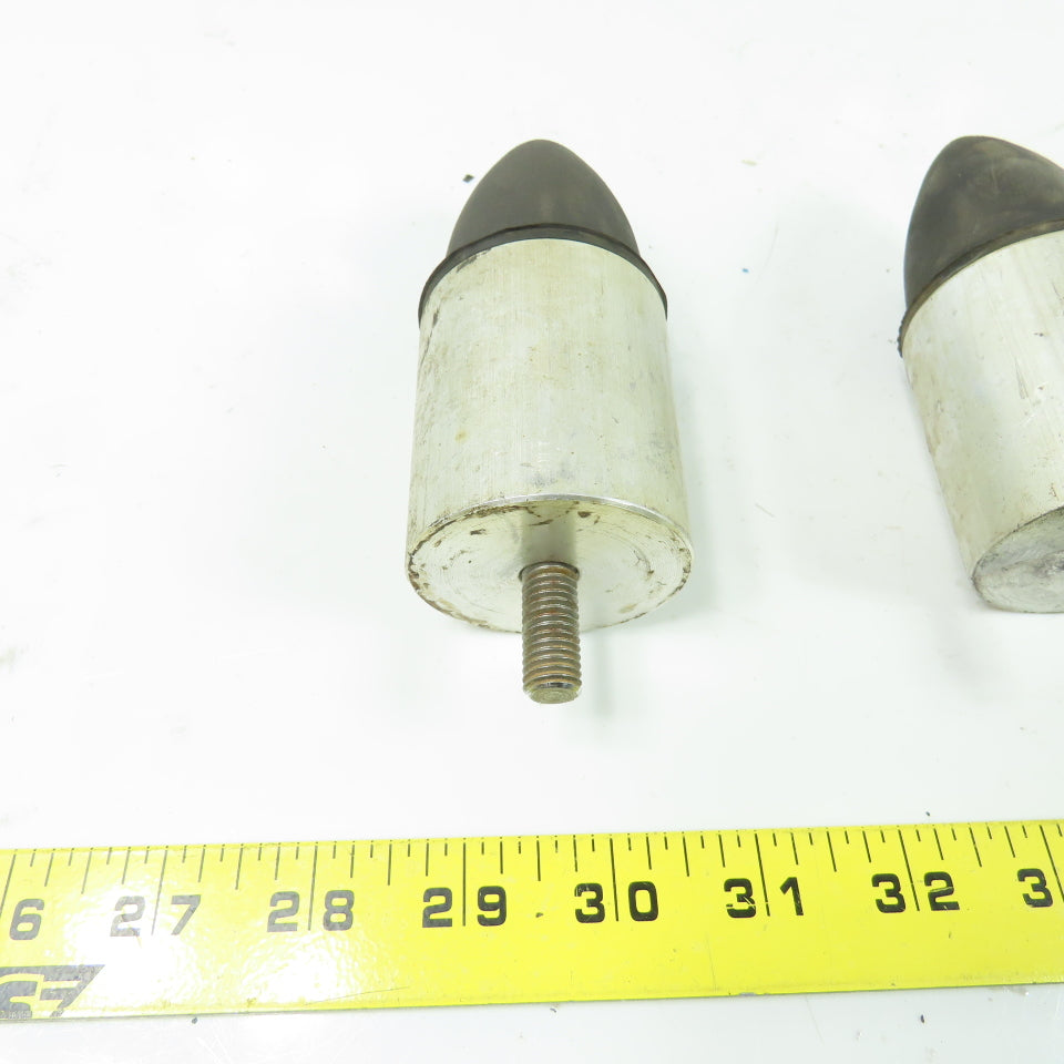 Rubber Vibration Absorbing Machine Leveling Foot Pad 4-1/2" AOL Lot Of 4