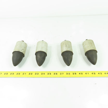 Rubber Vibration Absorbing Machine Leveling Foot Pad 4-1/2" AOL Lot Of 4