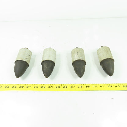 Rubber Vibration Absorbing Machine Leveling Foot Pad 4-1/2" AOL Lot Of 4