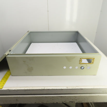 Hoffman CSD30308 30" x 30" x 8" Electrical Enclosure W/ Backplate & Hinged Door