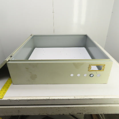 Hoffman CSD30308 30" x 30" x 8" Electrical Enclosure W/ Backplate & Hinged Door