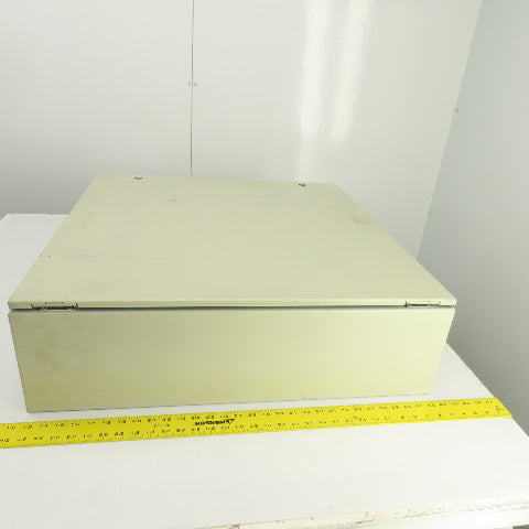 Hoffman CSD30308 30" x 30" x 8" Electrical Enclosure W/ Backplate & Hinged Door