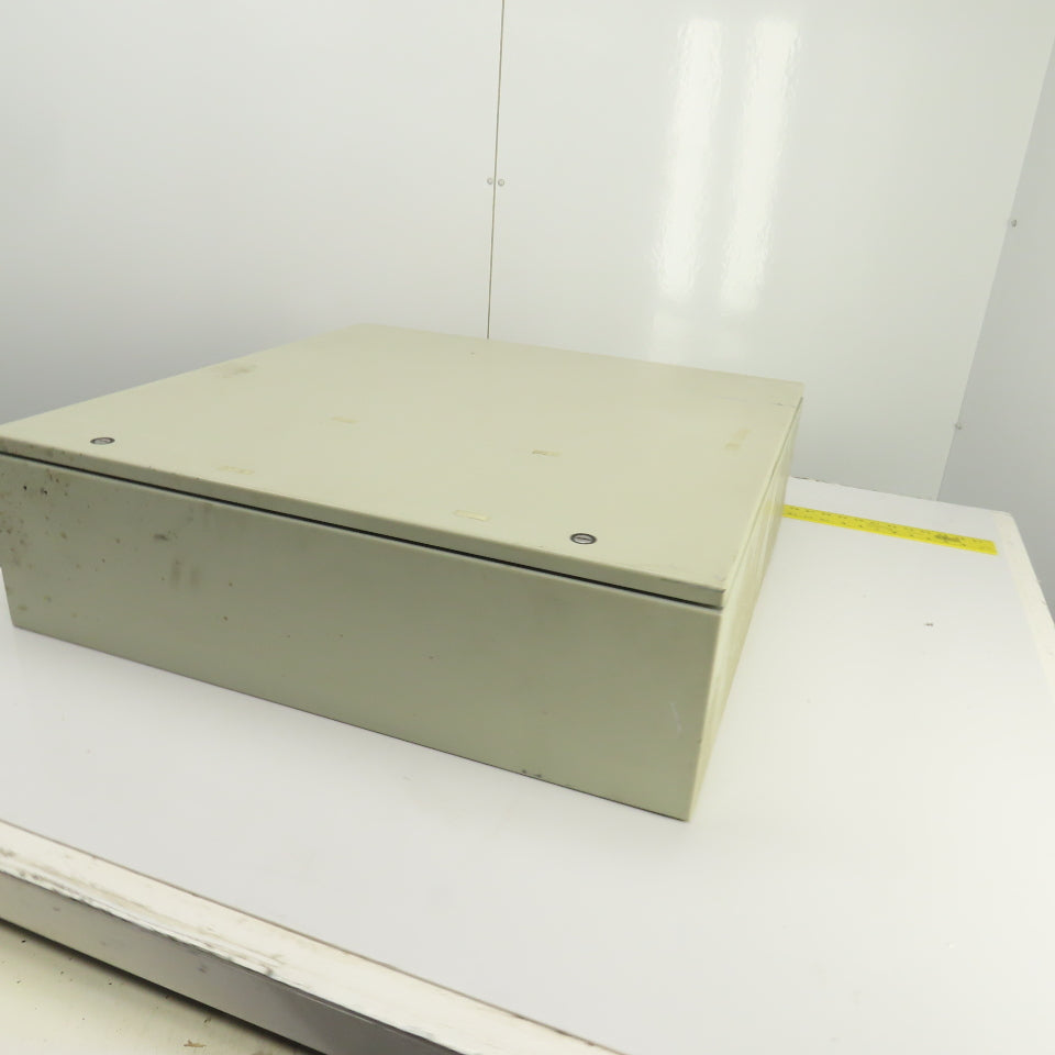 Hoffman CSD30308 30" x 30" x 8" Electrical Enclosure W/ Backplate & Hinged Door