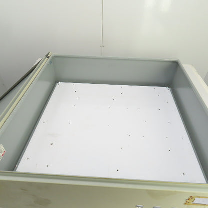 Hoffman CSD30308 30" x 30" x 8" Electrical Enclosure W/ Backplate & Hinged Door