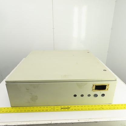 Hoffman CSD30308 30" x 30" x 8" Electrical Enclosure W/ Backplate & Hinged Door