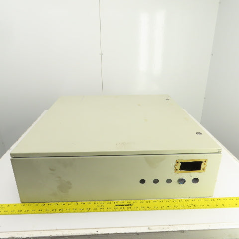 Hoffman CSD30308 30" x 30" x 8" Electrical Enclosure W/ Backplate & Hinged Door