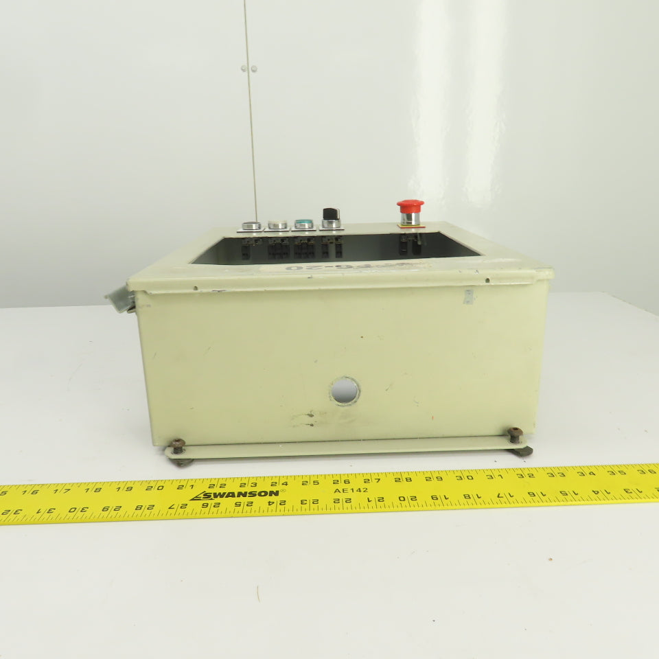 Hoffman 16" x 14" x 6" Electrical Enclosure W/ Backplate 11-1/4" x8-1/4" Cut Out