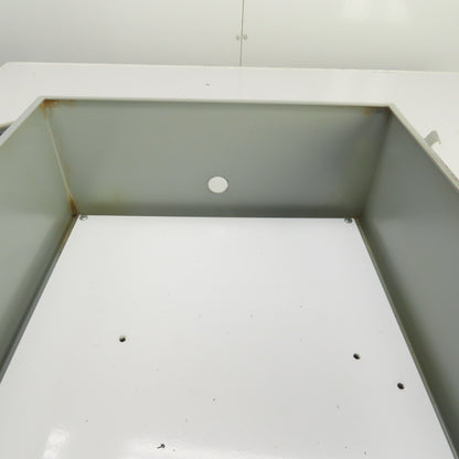 Hoffman 16" x 14" x 6" Electrical Enclosure W/ Backplate 11-1/4" x8-1/4" Cut Out