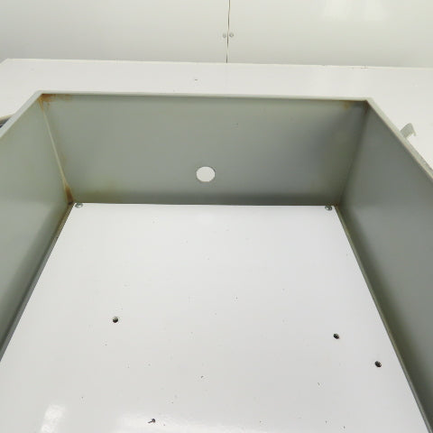 Hoffman 16" x 14" x 6" Electrical Enclosure W/ Backplate 11-1/4" x8-1/4" Cut Out