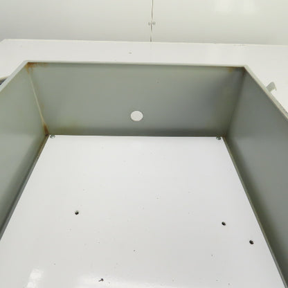 Hoffman 16" x 14" x 6" Electrical Enclosure W/ Backplate 11-1/4" x8-1/4" Cut Out
