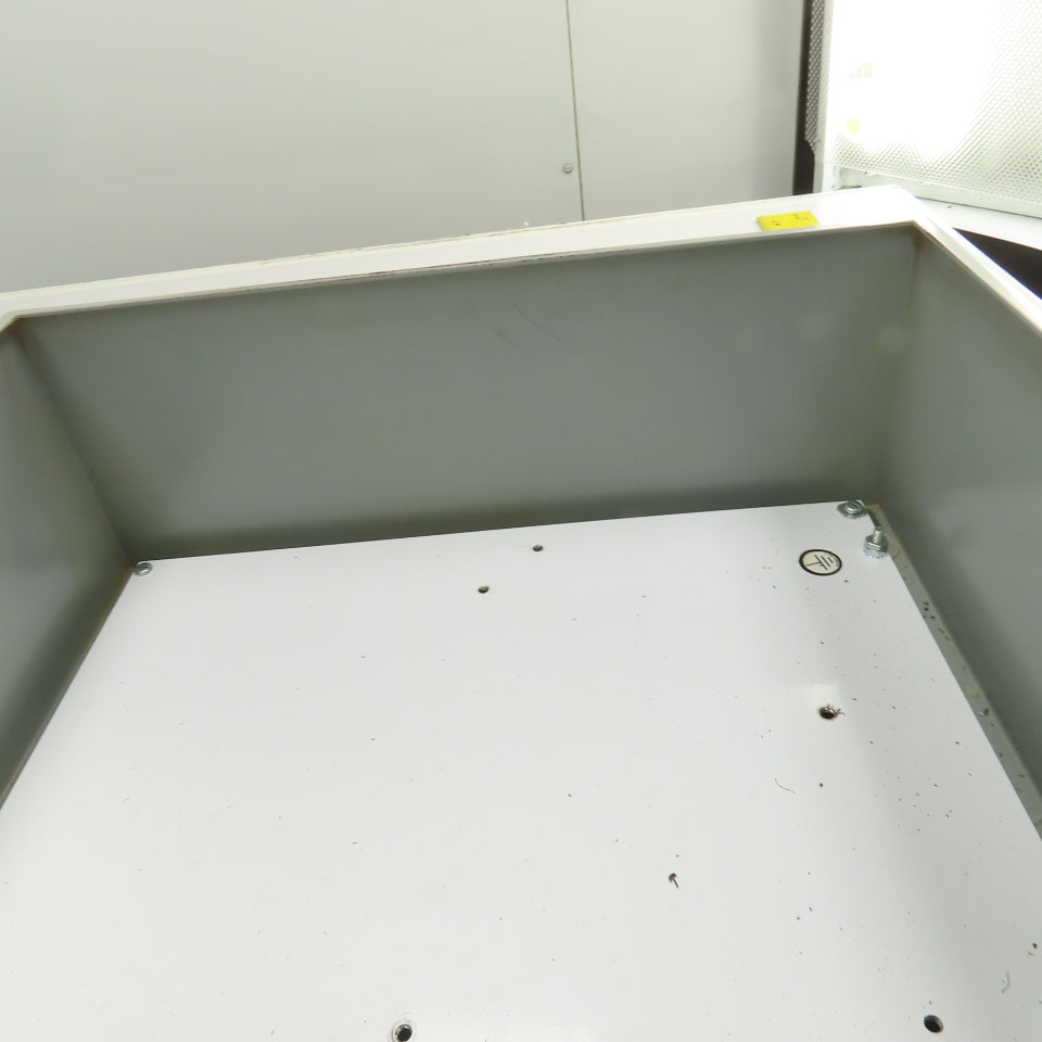 Hoffman 16" x 14" x 6" Electrical Enclosure W/ Backplate 11-1/4" x8-1/4" Cut Out