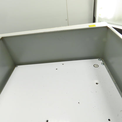 Hoffman 16" x 14" x 6" Electrical Enclosure W/ Backplate 11-1/4" x8-1/4" Cut Out