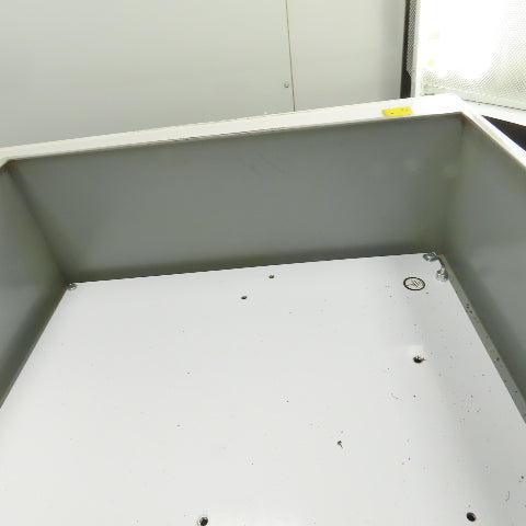 Hoffman 16" x 14" x 6" Electrical Enclosure W/ Backplate 11-1/4" x8-1/4" Cut Out