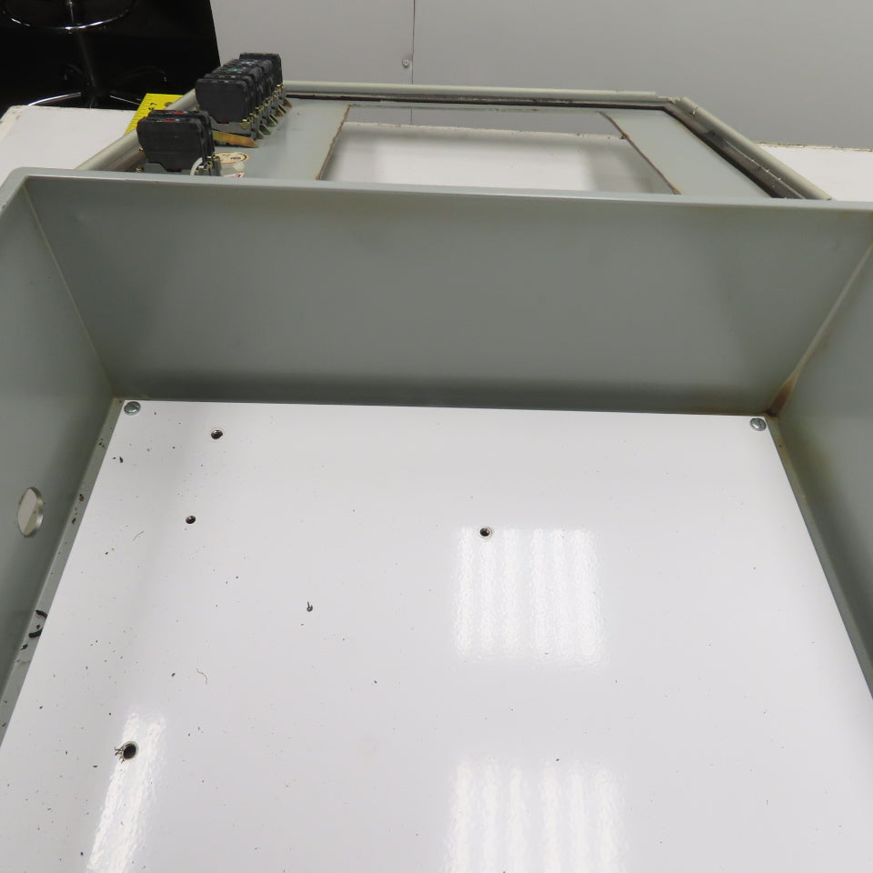 Hoffman 16" x 14" x 6" Electrical Enclosure W/ Backplate 11-1/4" x8-1/4" Cut Out