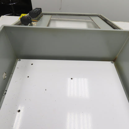 Hoffman 16" x 14" x 6" Electrical Enclosure W/ Backplate 11-1/4" x8-1/4" Cut Out