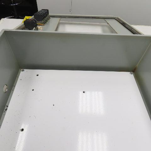 Hoffman 16" x 14" x 6" Electrical Enclosure W/ Backplate 11-1/4" x8-1/4" Cut Out