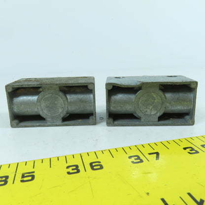 Festo GRA-1/4B One-Way Pneumatic Flow Control Valve 0.1-10 Bar 1/4" Lot Of 2