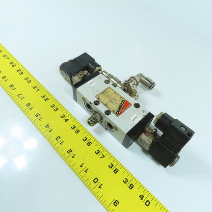 Camozzi 454-33 5/2 Position Pneumatic Directional Control Valve 10 Bar 120V