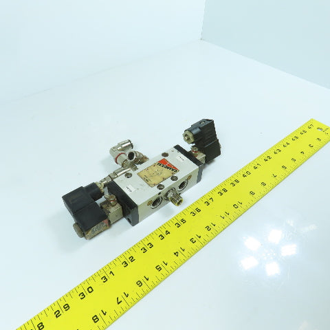 Camozzi 454-33 5/2 Position Pneumatic Directional Control Valve 10 Bar 120V